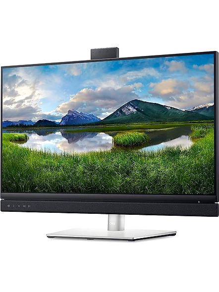 Dell 27&quot; Video Conferencing LED Monitor - 5MP Pop-Up IR Camera, Dual 5W Integrated Speakers, Dedicated Microsoft Teams Button, Black - C2722De-code981