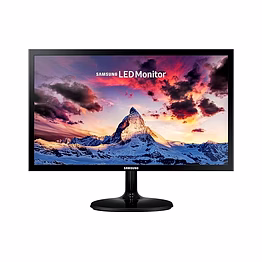 samsung s19f350hnw 18.5-inch ah ips led monitor (black) (not a tv)