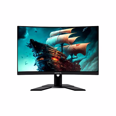 gigabyte g27fc a: 27-inch, 165hz, full hd (1920 x 1080) curved gaming lcd monitor with va 1500r display, 1ms (mprt) response time, 91% dci-p3, 127% srgb, black