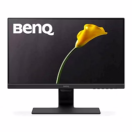 benq gw2283 22" ips full hd monitor | 1920x1080 resolution | dual hdmi | eye-care technology | low blue light | bezel-less design | anti-glare | 1w x 2 speakers | brightness intelligence | vesa wall mountable | black