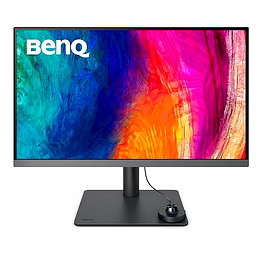 benq pd2706u 27" 4k ips hdr monitor | 99% rec.709 & srgb | 95% dci-p3 | pantone & calman validated | cad/cam & animation mode | kvm switch | auto pivot | pip/pbp | usb hub | hdmi | displayport | usb-c pd 90w | gray