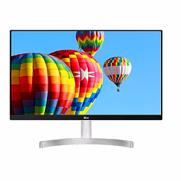 lg 24-inch , full hd (1920x1080 pixels) slim ips panel monitor, hdmi x 2, vga port, 75 hz refresh rate, amd freesync, 3 side borderless slim design - 24mk600m-w, white
