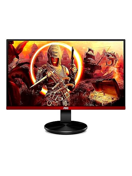 AOC G2590Vx Lcd Gaming Monitor With Led Backlight 23.8 Inch(63.5 Cm) 1920 x 1080 Pixels (Full Hd) With Hdmix2 /Vga Port/Display Port, Full Hd, 75Hz Refresh Rate, Response Time-1Ms In-Built Speaker, Black-B078S36XWV