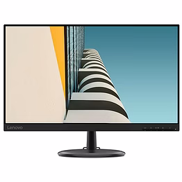 lenovo c24-20 23.8" (60.45 cms) fhd va (1920x1080) monitor, vga and hdmi ports, 75hz refresh rate, amd freesync (62a8kar1ww)- raven black, lcd