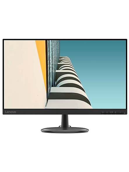 Lenovo C24-20 23.8&quot; (60.45 Cms) Fhd Va (1920X1080) Monitor, Vga and Hdmi Ports, 75Hz Refresh Rate, AMD Freesync (62A8Kar1Ww)- Raven Black, LCD-B09FX7QSPB