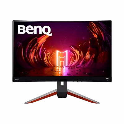 benq mobiuz ex2710r qhd 27" vesa displayhdr400 ips curved gaming monitor with remote - 1000r, 90% dci-p3, 165hz, 1ms mprt, amd freesync premium pro, trevolo speakers, hdmi, dp, usb 3.0 hub (metallic grey)