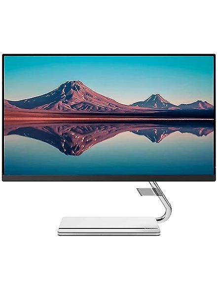 Lenovo Q-Series 24 Inch (60.5Cm) 1920x1080 Pixels FHD IPS Monitor | Height Adjustment, 2X3W Speakers, 75Hz, AMD FreeSync, HDMI, DP, Smart Display Customization, Raven Black-B0B4SVJNRW