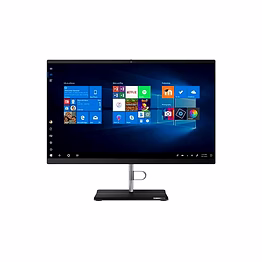lenovo v30a business all in one desktop (10th gen intel core i3/4gb ram/1tb hdd/21.5 inch fhd display/dos/dvd/wifi//black) 3years warranty