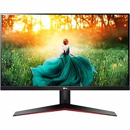 lg electronics 24 inch (60.9cm) full hd monitor with ips panel(1920x1080 pixel),1ms,75hz,amd free-sync with gaming mode,3-side borderless design,vga,hdmi,display port,tilt stand - 24mp60g (black)
