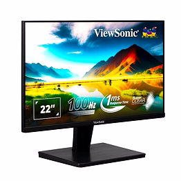 viewsonic 22 inch full hd 1080p led 1920 x 1080 pixels backlit display amd freesync monitor with hdmi, vga, tilt, eye care technology, srgb104% -va2215-h