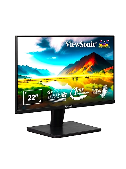 ViewSonic 22 Inch Full HD 1080p LED 1920 x 1080 Pixels Backlit Display AMD Freesync Monitor with HDMI, VGA, Tilt, Eye Care Technology, SRGB104% -VA2215-H-B09FFNPS4J