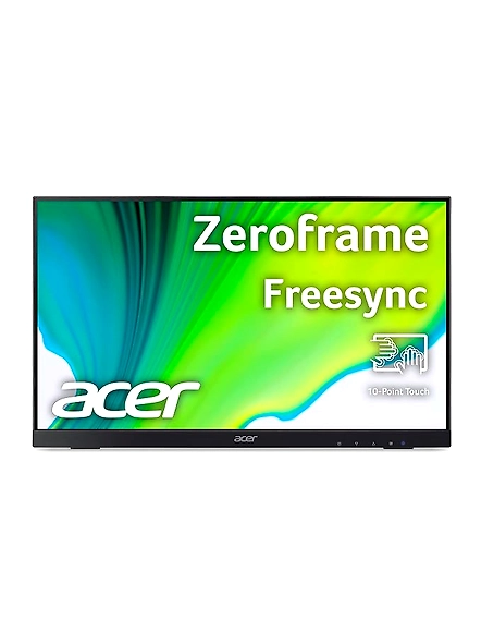 Acer UT222Q | 21.5 Inch Full HD IPS Touch Monitor | 10 Point Touch | AMD FreeSync Technology | 75Hz Refresh Rate | 4ms Response Time | DisplayPort, HDMI Port, VGA &amp; USB Port | Black-B09TL1RGM9
