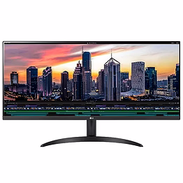 lg 87 cm (34 inches) ultrawide full hd (2560 x 1080) pixels display - hdr 10, amd free sync, ips with srgb 95%, multitasking, flicker safe, reader mode, hdmi, headphone out and gaming monitor-34wp500