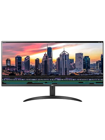 LG 87 cm (34 Inches) UltraWide Full HD (2560 x 1080) Pixels Display - HDR 10, AMD Free sync, IPS with sRGB 95%, Multitasking, Flicker Safe, Reader Mode, HDMI, Headphone Out and Gaming Monitor-34WP500-B0B2JWY3B6