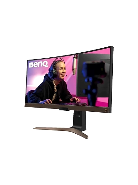 BenQ EW3880R 38&quot; WQHD+ Ultrawide Curved Monitor, IPS, HDR, 3840 x 1600, USB-C, 2.1 Channel Speaker-B098CZMMJZ
