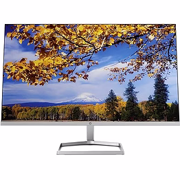 hp m27f 27-inches 68.6cm 1920 x 1080 pixels eye-safe certified full hd ips 3-sided micro-edge monitor, 75hz, amd free sync with 1xvga, 2xhdmi 1.4 ports, 300 nits 2h0n1aa, m27f fhd monitor silver