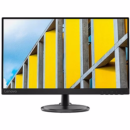 lenovo d-series 68.6 cm (27 inch) fhd va near-edgeless monitor | 16.7 million colors, 3000:1 contrast ratio, 250 nits, 75hz, 4ms, amd freesync, hdmi, vga, tilt, vesa mount, tuv eye comfort - d27-30