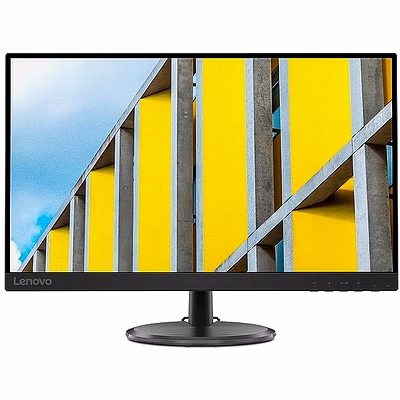 lenovo d-series 68.6 cm (27 inch) fhd va near-edgeless monitor | 16.7 million colors, 3000:1 contrast ratio, 250 nits, 75hz, 4ms, amd freesync, hdmi, vga, tilt, vesa mount, tuv eye comfort - d27-30
