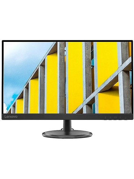 Lenovo D-Series 68.6 cm (27 inch) FHD VA Near-Edgeless Monitor | 16.7 Million Colors, 3000:1 Contrast Ratio, 250 Nits, 75Hz, 4ms, AMD FreeSync, HDMI, VGA, Tilt, VESA Mount, TUV Eye Comfort - D27-30-B08P49CJKV