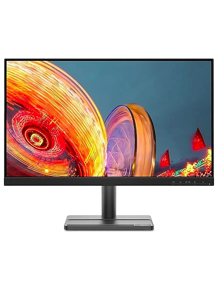 Lenovo L-Series 60.45 cm (24 inch) FHD VA Ultraslim LCD Monitor 16.7 Million Colors/75Hz/AMD Free Sync/HDMI/1920 x 1080 Pixels VGA/Tilt/VESA Mount, TUV, Smart Display Artery - L24e-30-B09533STF6