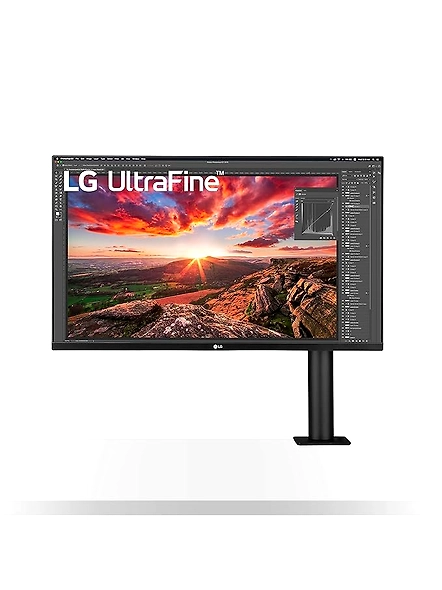 LG 32UN880-B 32&quot; 4K UHD Ultrafine Ergo Monitor, 3840x2160 IPS Display with HDR10, USB Type-C Connectivity, Black-code1060
