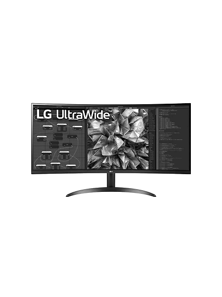 LG 34WQ60C 34 Inch Curved UltraWide Monitor | IPS QHD | Multitasking with Ease | Color Calibrated | DisplayPort, 2x HDMI | Black-B0BRQZG5NB
