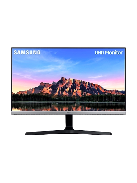 Samsung 28&quot; 4K UHD Monitor, 3840x2160 Pixels, IPS, Bezel-Less, HDR Support, AMD FreeSync, Eye Comfort, PIP/PBP Multi-Tasking, Dark Blue Gray (LU28R550UQWXXL) Open Box-B08BY8S1ND