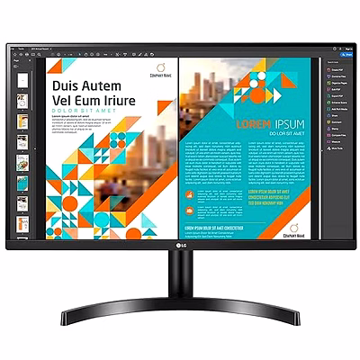 lg qhd 2k - 27qn600, 2560 x 1440 pixels 27 inch (68.58 cm) ips display 3 side borderless - hdr 10, srgb 99%, amd free sync - dual hdmi, display port (black)