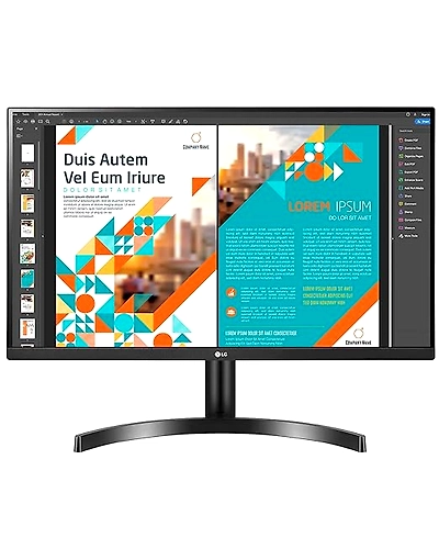 LG Qhd 2K - 27Qn600, 2560 X 1440 Pixels 27 Inch (68.58 Cm) IPS Display 3 Side Borderless - HDR 10, Srgb 99%, AMD Free Sync - Dual Hdmi, Display Port (Black)-B08CF4GK96