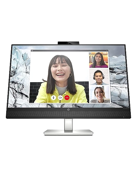 HP M27 27 Inch(68.58 cm) 1924 x 1080 Pixels FHD Monitor, IPS 3-Sided Micro-Edge Screen, AMD FreeSync, 5 MP Webcam, 75Hz, 99% sRGB, 1xHDMI 1.4, 300 nits(459K0AA), M27 Webcam, Black-B09Q8WH4HG
