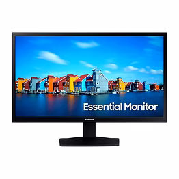 samsung 22-inch(54.48cm) monitor (ls22a334nhwxxl), led 1920 x 1080 pixels fhd flat monitor, va, 60 hz, wide view angle, hdmi, d-sub ports, flicker free, black)