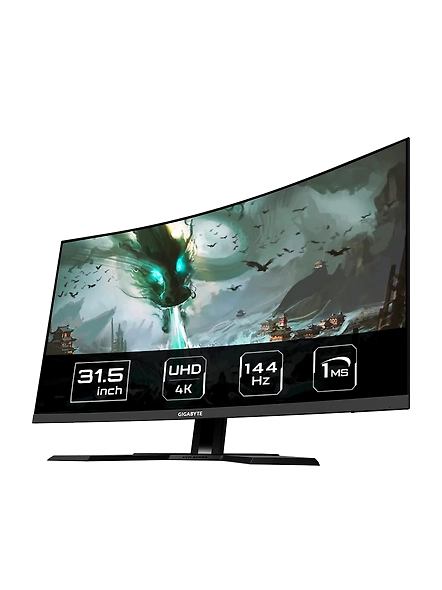GIGABYTE M32UC 31.5&quot; 4K 144Hz Gaming Monitor, Freesync Premium Pro with KVM Feature, 1ms MPRT Response Time, Black-B0BPCQSQTN