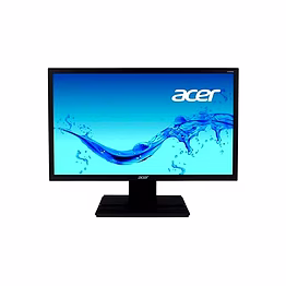 acer v206hql 1366 x 768 pixels 19.5 inches(49.5cm) hd led backlit computer monitor with hdmi, vga ports and stereo speakers (multicolour)