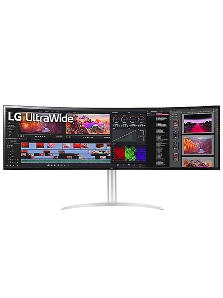 LG 49 Inch Ultrawide Dual Qhd Nano 144Hz IPS Curved Monitor(5120X1440) Expanded Workstation,Vesa Displayhdr 400,USB Type-C,Dual Controller,Nvidia G-Sync,AMD Freesync Premium Pro-49Wq95C-W,White-B0CF1LV2TD