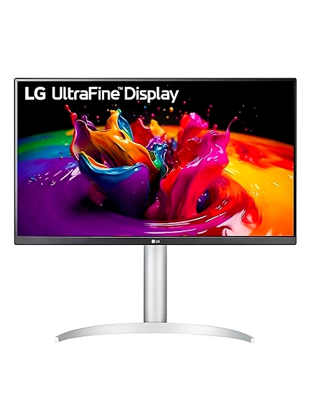LG 27UP650-W 27&quot; 4K IPS Monitor: Uhd (3840 X 2160) IPS Display | DCI-P3 95% | 3-Side Virtually Borderless Display | Adjustable Stand (Silver) | VESA DisplayHDR 400 | Immersive Gaming Experience | AMD FreeSync, Ergonomic Design (Silver)-code1117