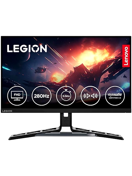 Lenovo Legion-R25f-30 | 25 Inch (63.50cm) FHD 240Hz Gaming Monitor | 0.5ms, AMD FreeSync, 99% sRGB, 90% DCI-P3, Speaker, 2xHDMI 2.1,1xDP| Tilt, Swivel, Pivot, Height Adjust Stand | Black | 67B8GACBIN-B08QR6VZTX