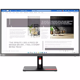 lenovo thinkvision s27i-30 27 full hd led monitor - 16:9 - storm gray