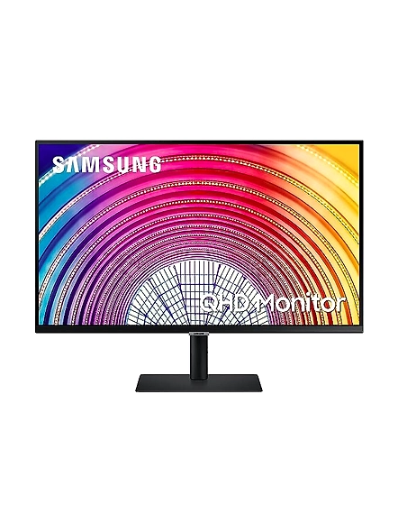 Samsung 32-inch QHD Monitor, Bezel-Less Design, HDR10, AMD FreeSync, Intelligent Eye Care, Energy Saving, 2560x1440 Pixels