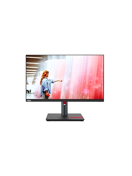 Lenovo ThinkVision P24q-30 23.8 inches QHD Monitor | 2560x1440 Resolution | IPS | HDR10 | 60Hz Refresh | 4ms | WLED Backlight | 1xHDMI 2.0, 1xDP 1.4 | tilt, Lift, Pivot, Swivel| Eyesafe | Raven Black-code1156