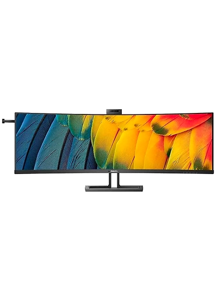 PHILIPS 45B1U6900CH/94 ‎45 inch (44.5”) SuperWide Curved Dual QHD (5120 x 1440 Pixels) LCD Display with USB-C, Pop-Up Webcam with Windows Hello &amp; MultiClient Integrated KVM Support Business Monitor-code1157