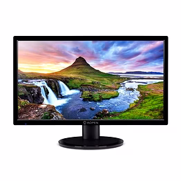 acer aopen 23.8-inch full hd va panel led monitor | hdmi & vga ports | 250 nits brightness | wide viewing angle | model 24ch3y (black)