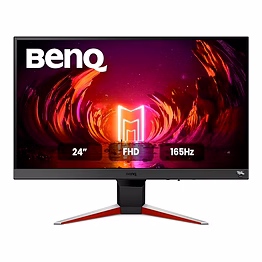 benq mobiuz ex240n 24" va panel full hd hdr gaming monitor | 165hz refresh rate | | freesync premium | speakers (2.5w x 2) | light tuner | color vibrance | hdmi | displayport | gray