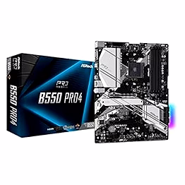 asrock b550 pro4/dc atx motherboard socket am4 ddr4