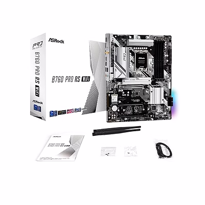 asrock b760 pro rs wifi lga 1700 intel b760 atx motherboard