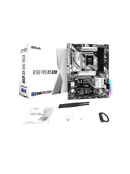 ASRock B760 Pro RS WiFi LGA 1700 Intel B760 ATX Motherboard-B0CBNP35BD