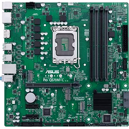 asus m.2 slots,4 pro q670m-c-csm lga 1700 (intel 12th gen & intel vpro) matx motherboard (pcie 4.0, ddr5 4800, 2xnvme ssd m.2, usb 3.2 gen 2, asus boot), black