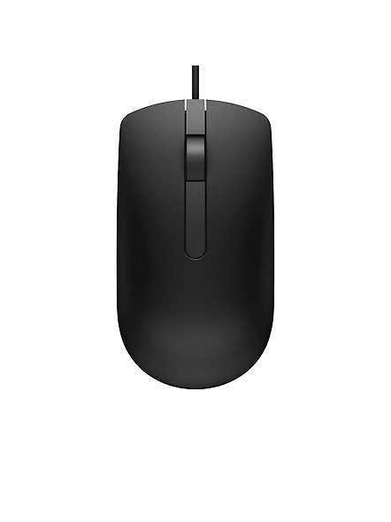 Dell MS116 Wired Optical Mouse, 1000DPI, LED Tracking, Scrolling Wheel, Plug and Play-B01HJI0FS2