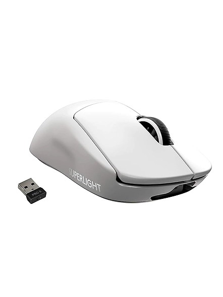 Logitech G Pro X Superlight Wireless Gaming Mouse (White)-B08XBM79XJ