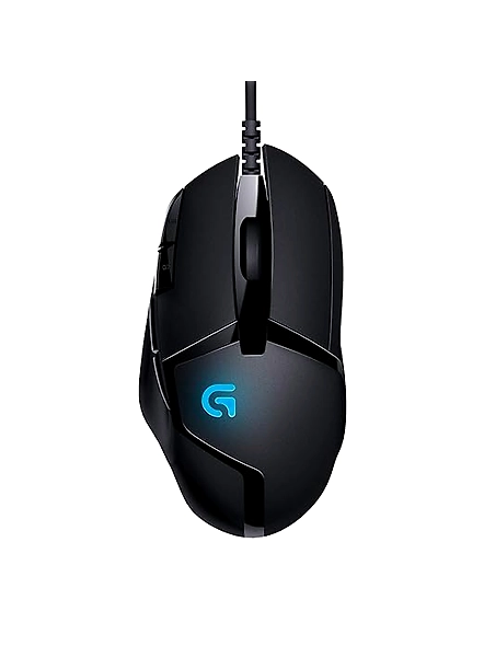 Logitech G402 Hyperion Fury. This lightweight mouse features a 4,000 DPI sensor for accuracy, 8 programmable buttons for control, and a wired connection for uninterrupted gameplay (PC/Mac compatible).-code1247