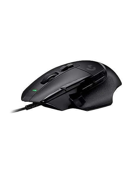 Logitech G502 X. This wired gaming mouse features innovative LIGHTFORCE hybrid switches for lightning-fast, reliable actuation, a HERO 25K sensor for pinpoint accuracy,-code1251